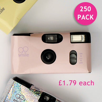 Pink Camera - 250 Pack