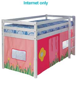 Pink Flower Mid Sleeper and Tent