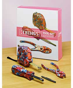 Pink Flower Tool Kit