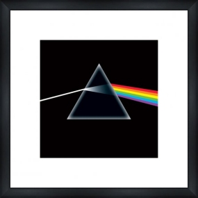 Dark Side of the Moon - Custom Framed Art Print Framed Music Prints and Poster