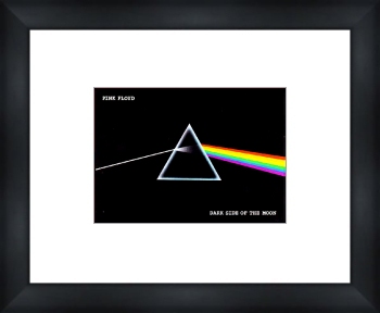 Dark Side of the Moon - Custom Framed Print Framed Music Prints and Poster