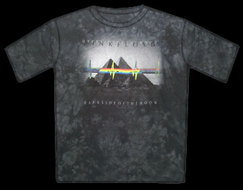 Heartbeat Pyramids Tiedye T-Shirt