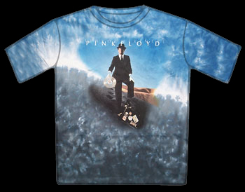 Pink Floyd Record Man Tiedye T-Shirt