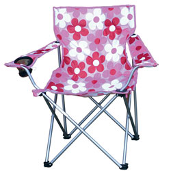 Pink Folding Camping Chair