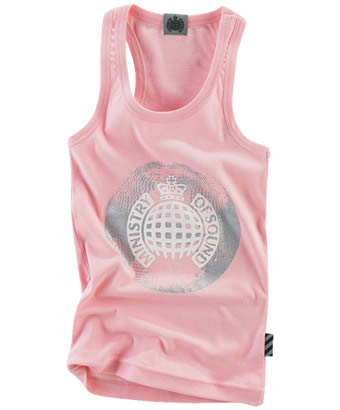 Pink Glitterball Vest