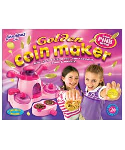 Pink Golden Coin Maker