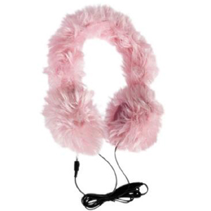 Pink Headphone Ear Muffs