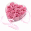 pink Heart Bath Roses