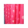 PINK Hearts and Flowers Curtains 54s