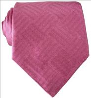 pink Jacquard Tie by Babette Wasserman