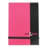 pink n Black Notebook Polypropylene Plain 192
