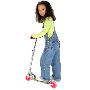 Pink Nebulus Folding Scooter