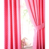 PINK Polkadot Curtains 72s