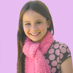 Pink Scarf Knitting Kits
