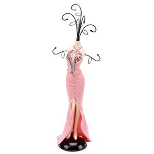 PINK Sparkly Dress Jewellery Hanger