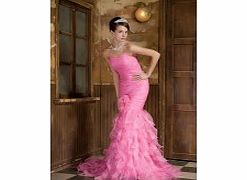 PINK Sweetheart Noble Evening Dresses (Organza