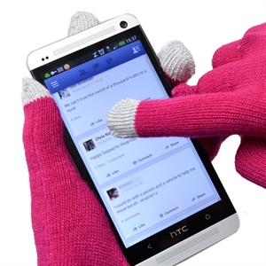 PINK Touch Screen Gloves