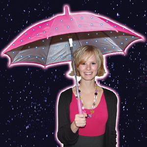 PINK Twilight Umbrella - Double Sided Colour