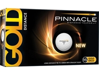 Gold Distance Golf Balls - 15 Ball Pack
