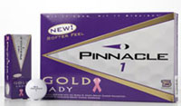 Gold Distance Lady Balls (15 pack)