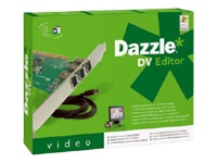 PINNACLE SYSTEMS Dazzle DV Editor - Video input adapter - PCI