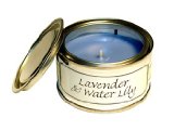 Pintail Candle Lavender and Water Lily Filled Tin