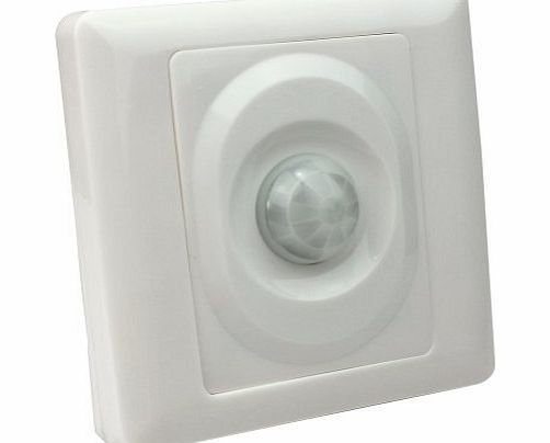 Pinzhi(TM) Infrared IR White Automatic Motion Sensor Lamp Wall Ceiling Light Control Switch