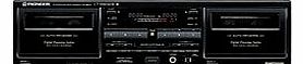 CT-W606DR Twin Cassette Deck - Black