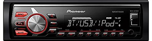Pioneer MVH-X370BT Car Stereo for MIXTRAX EZ/iPod/iPhone and Android Media Access