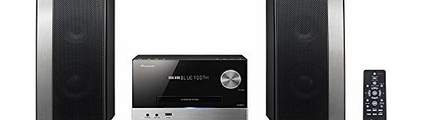 Pioneer X-PM12 Power Micro System with FM Tuner/CD/USB and Bluetooth - Black