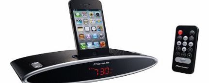 Pioneer XDS301-K Clock Radio Alarm with iPod Connectivity in Black