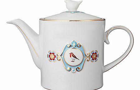 PiP Studio Love Birds Teapot, 1.25L, White