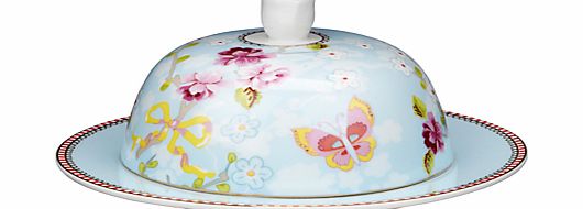 PiP Studio Shabby Butter Dish, Blue