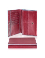 Blue Square - Womens Multi-Pocket Flap