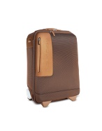 Piquadro PQ7 - Nylon and Leather Carry-on Wheeled Upright