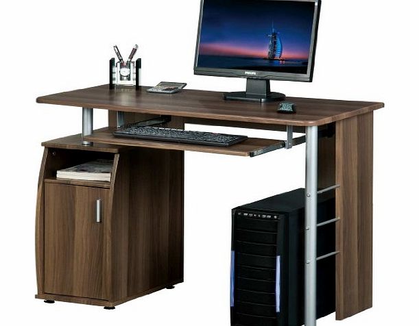 Piranha Trading Piranha PC1w COMPUTER DESK with a Cupboard and Shelves