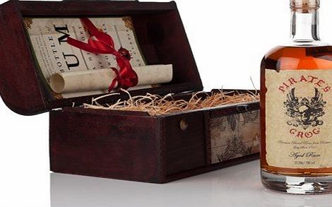 Pirates Grog Rum Ltd Pirate?s Grog Rum Gift Chest Dark Rum