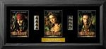 pirates of the caribbean 2 - Dead Man` Chest - Trio Film Cell: 245mm x 540mm (approx). - black frame with black mount