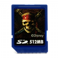 PIRATES OF THE CARIBBEAN 512MB SD CARD
