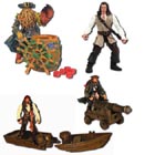 Pirates of the Caribbean Pirates Deluxe Figures