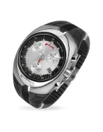 Pirelli P Zero - Men` Black Rubber Strap Chrono Watch