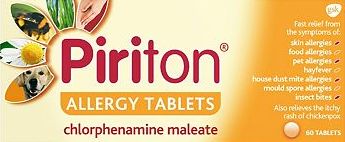 Piriton, 2041[^]10032788 Allergy Tablets - 30 Tablets 10032788