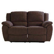 Pisa regular recliner sofa, chocolate