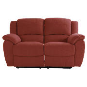 Pisa regular recliner sofa, red