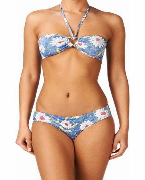 Pistol Panties Womens Pistol Panties Britt Bikini - Blue Daisy