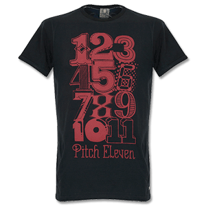 Pitch T-Shirt Eleven - Black