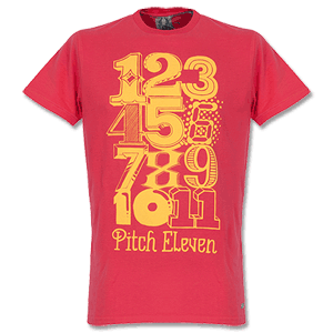 Pitch T-Shirt Eleven - Red