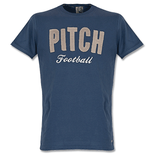 Pitch T-Shirt Football - Blue