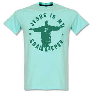 T-Shirt Jesus - Sky Blue