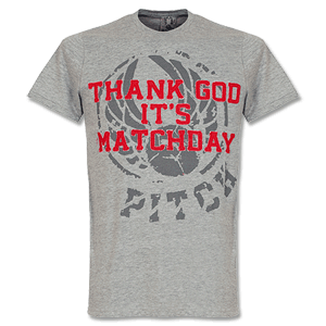 Pitch T-Shirt Thank God - Grey